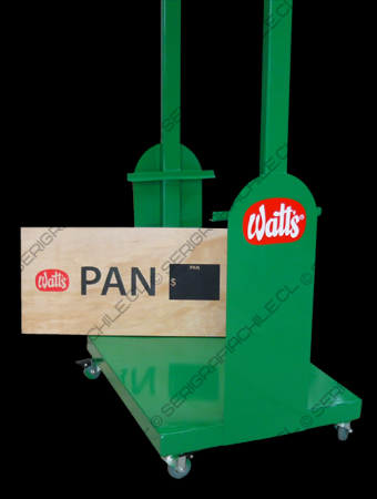 Serigrafia en estructura de WATTS